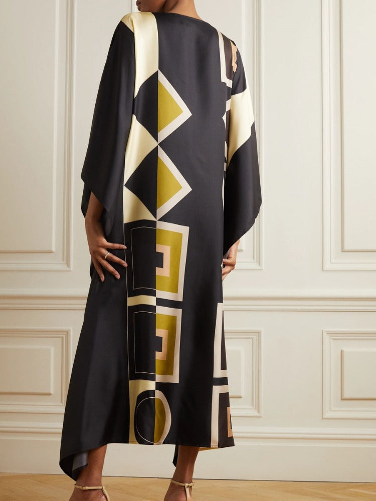 Art-déco-Opulenz-Kaftan für Damen