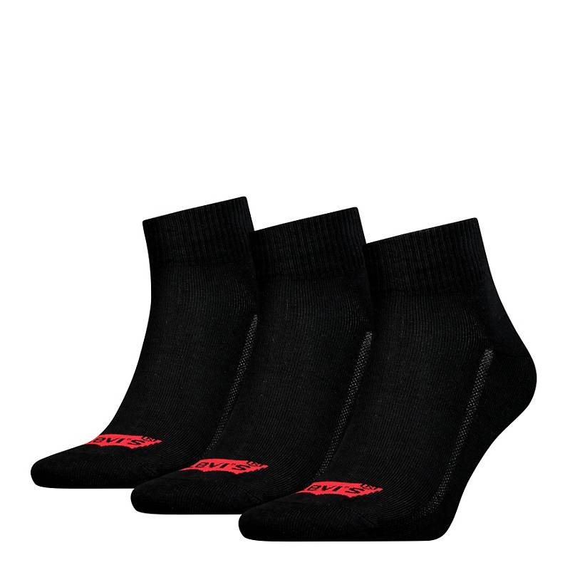Mid Cut Logo Socks - 3 Pack