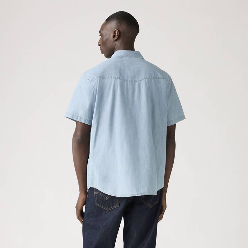 Short Sleeve Relaxed Fit Western Shirt