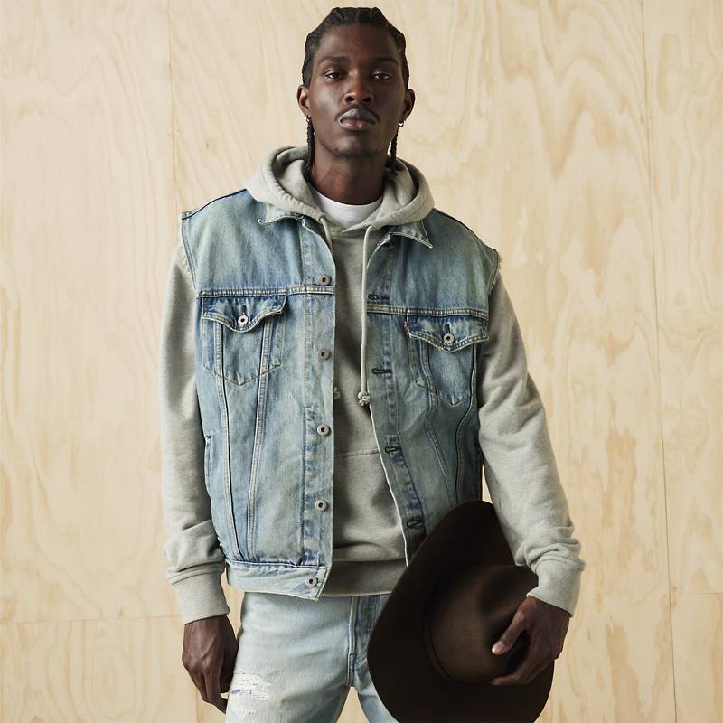 Relaxed Trucker Vest