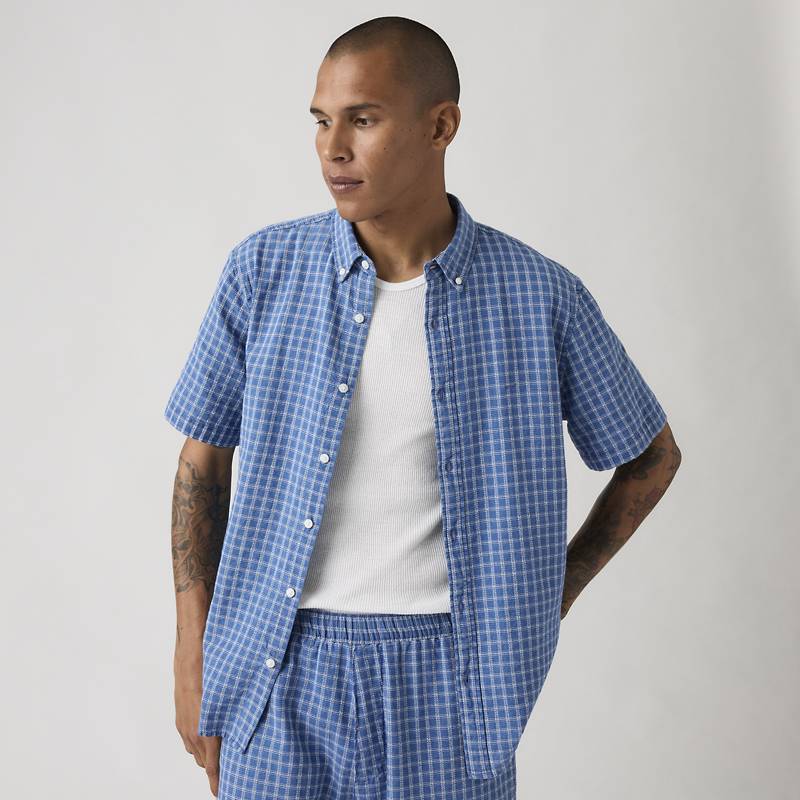 Short Sleeve Authentic Button-down Shirt