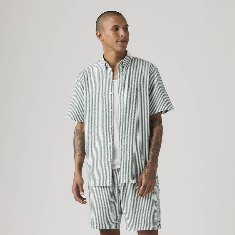 Short Sleeve Authentic Button-down Shirt