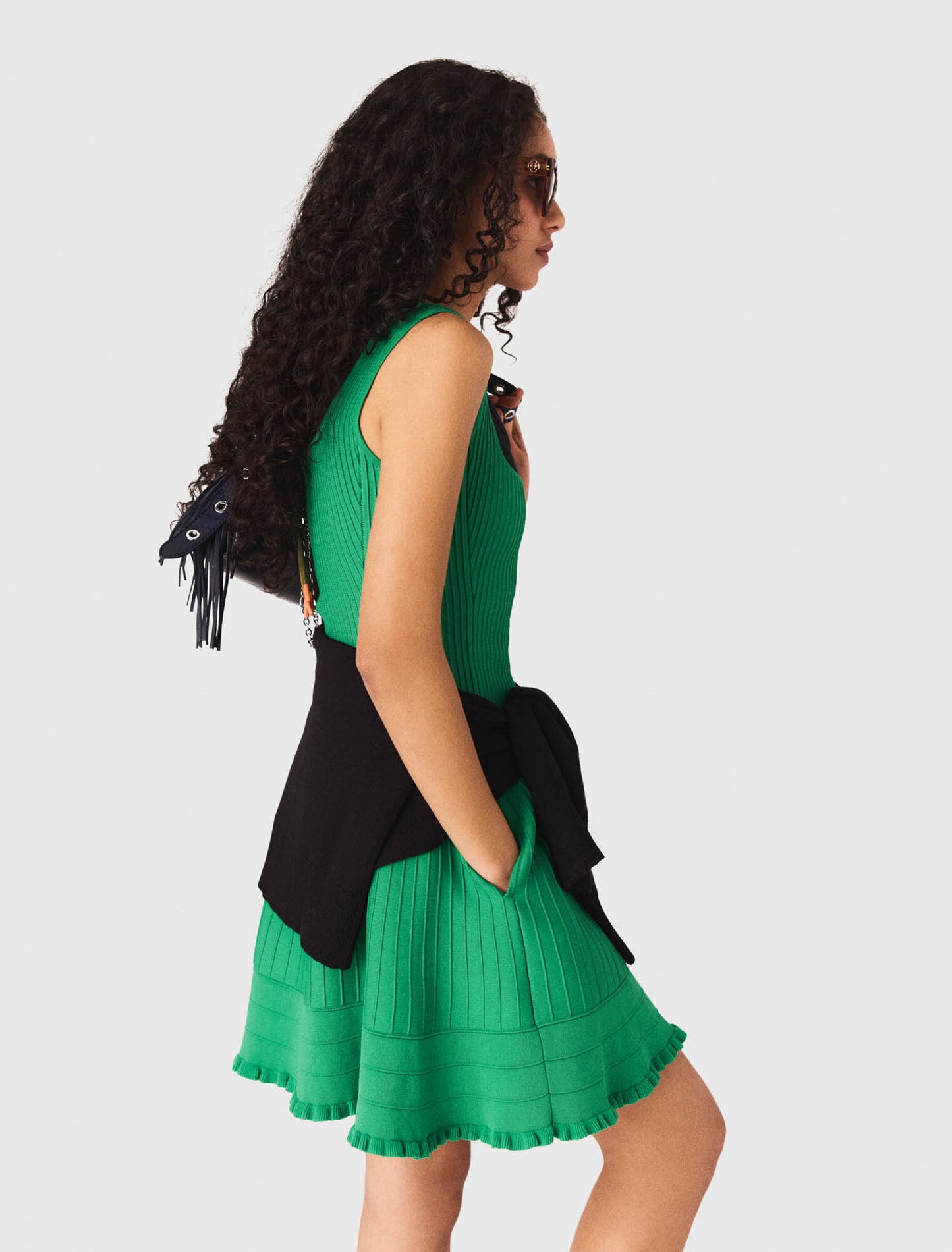 Knit skater dress