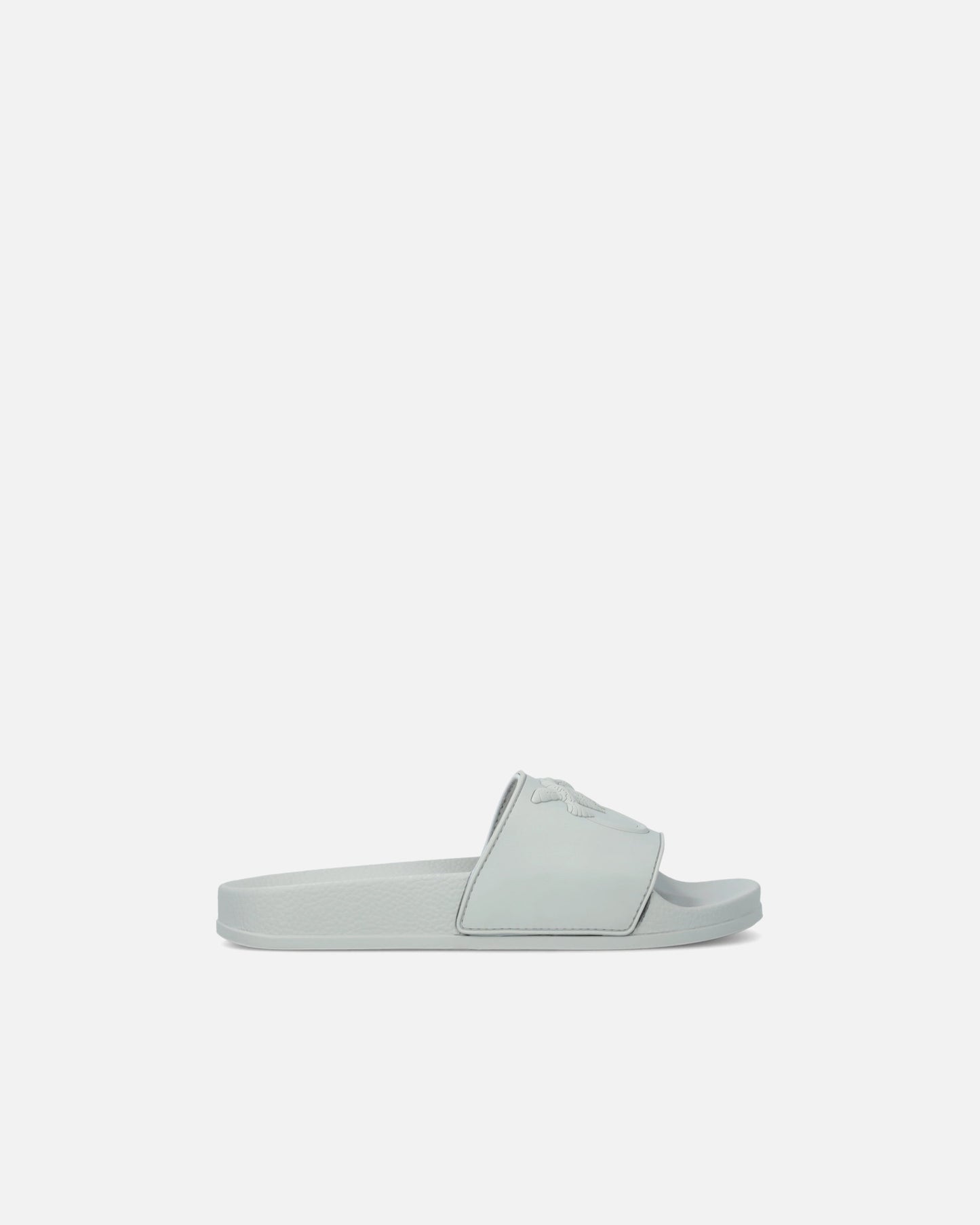 Rubber slip-on sandals with Love Birds maxi logo