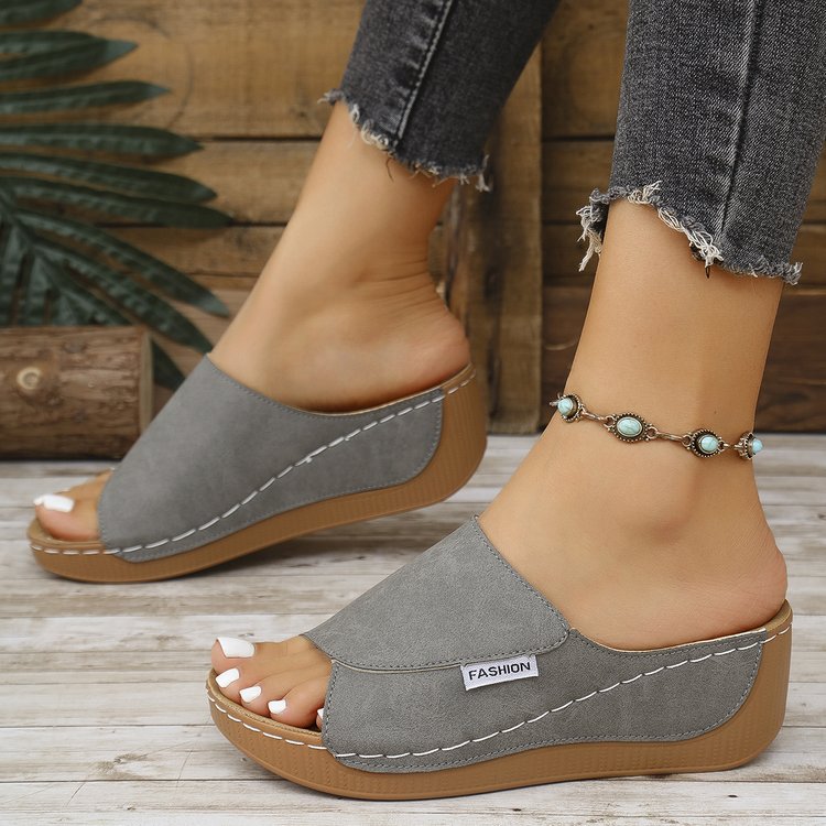 Isabella | Sandale mit 6cm Komfortsohle
