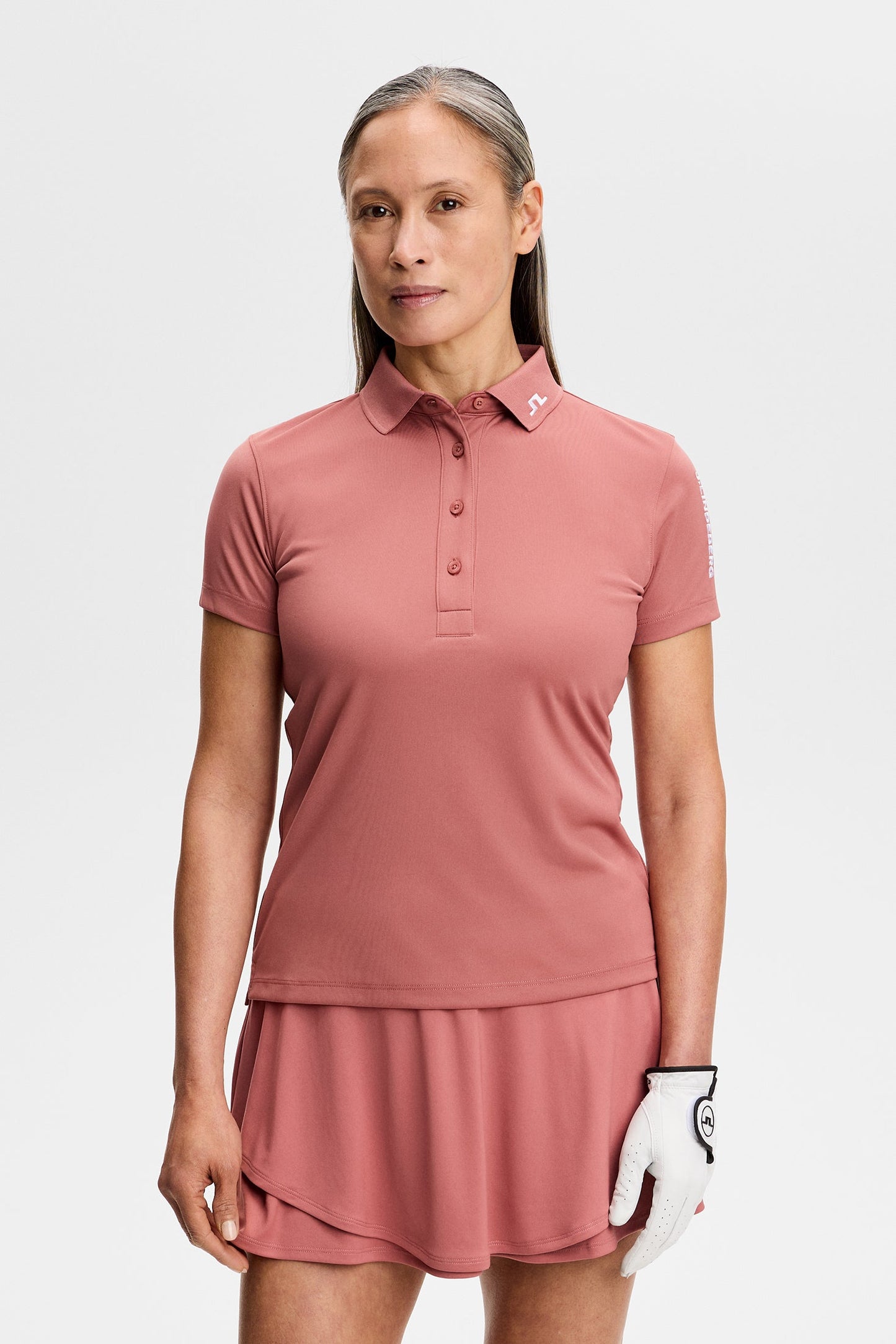 Tour Tech Polo / Withered Rose