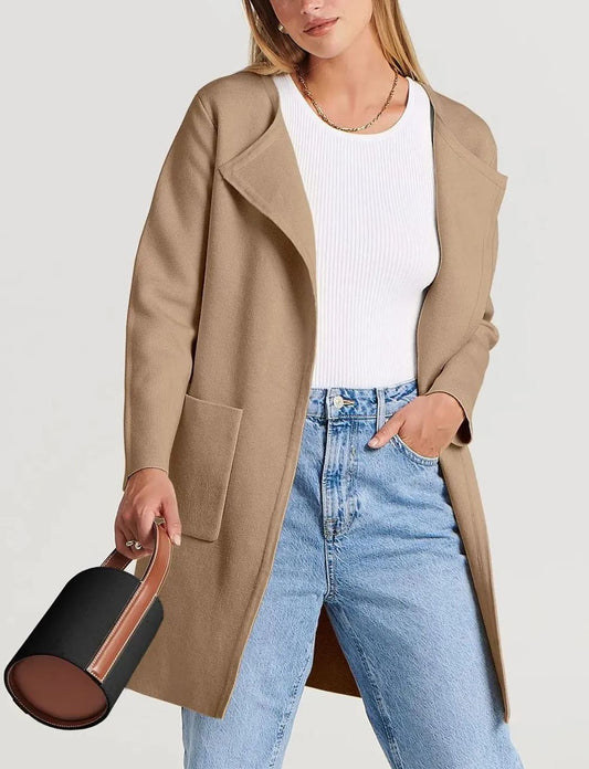 2024 Neuer offener Strick-Cardigan (2 kaufen, kostenloser Versand)