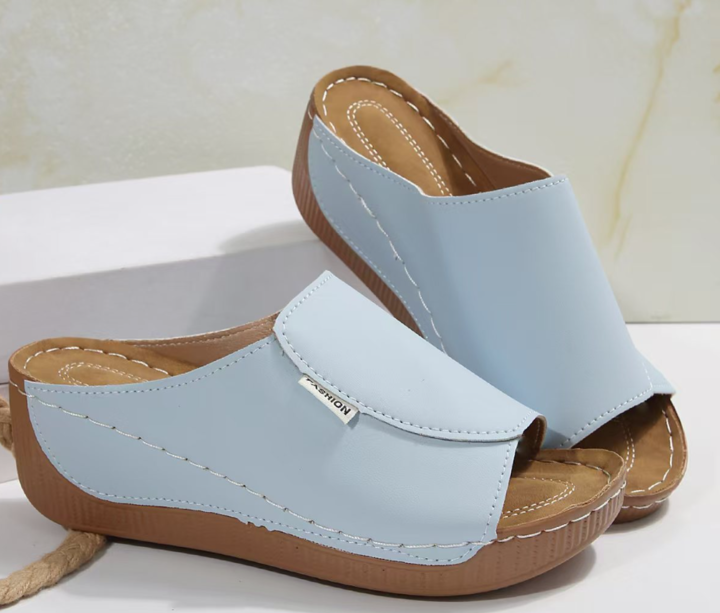 Isabella | Sandale mit 6cm Komfortsohle