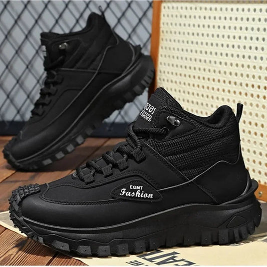 (⏰Zeitlich begrenztes Angebot 70% Rabatt) Herren Arbeits- und Wanderstiefel – wasserdicht, rutschfest, durchtritts- und bruchsicher, breite Zehenkappe, Fußgewölbestütze – ideal für den Alltag und Outdoor-Abenteuer