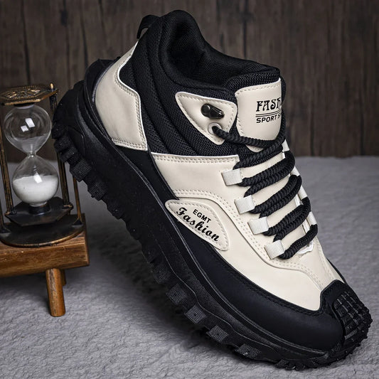 (⏰Zeitlich begrenztes Angebot 70% Rabatt) Herren Arbeits- und Wanderstiefel – wasserdicht, rutschfest, durchtritts- und bruchsicher, breite Zehenkappe, Fußgewölbestütze – ideal für den Alltag und Outdoor-Abenteuer